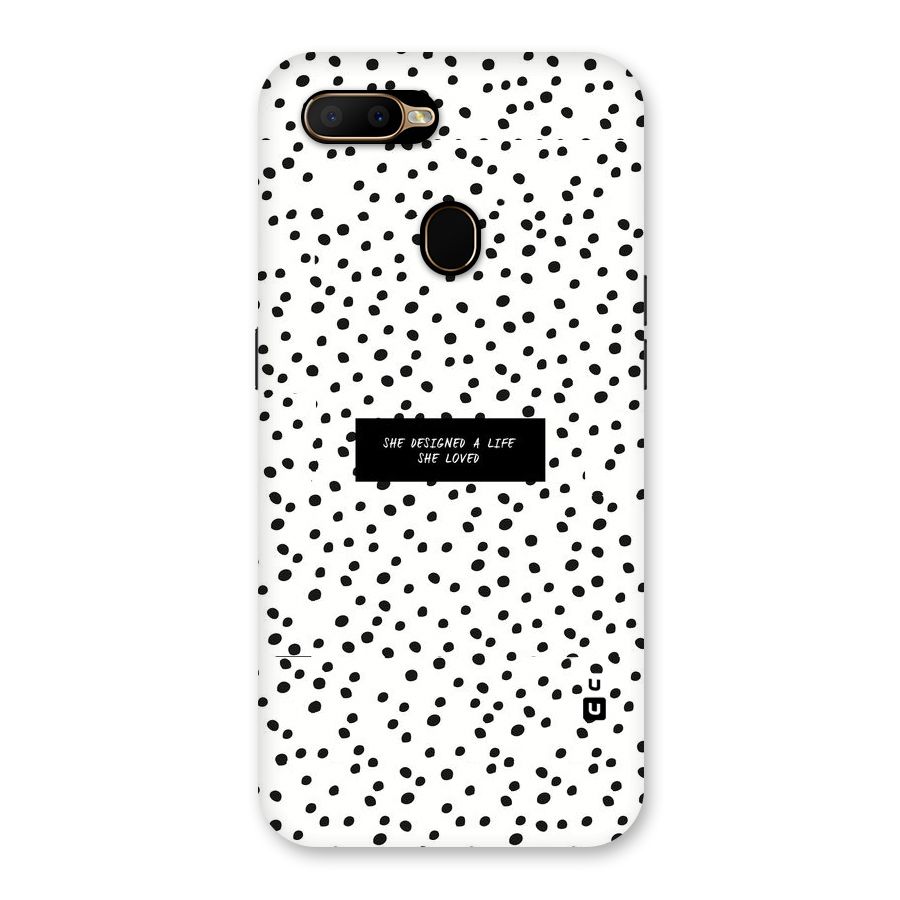 Life Loved Back Case for Oppo A5s