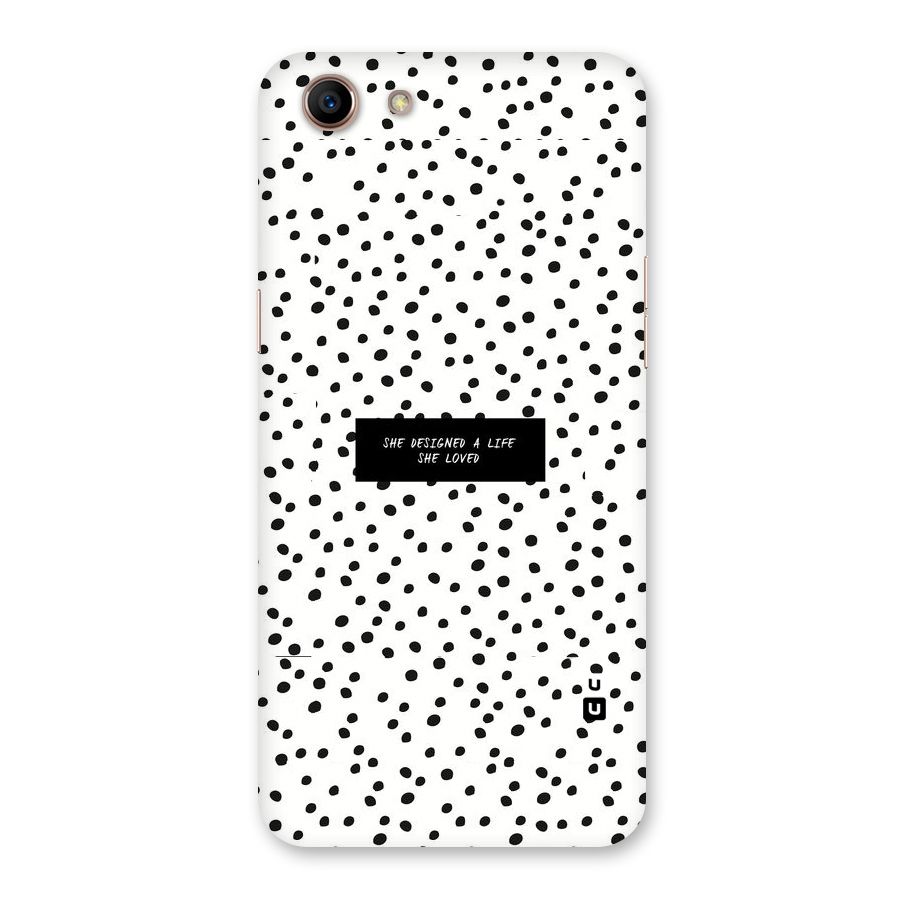 Life Loved Back Case for Oppo A83 (2018)