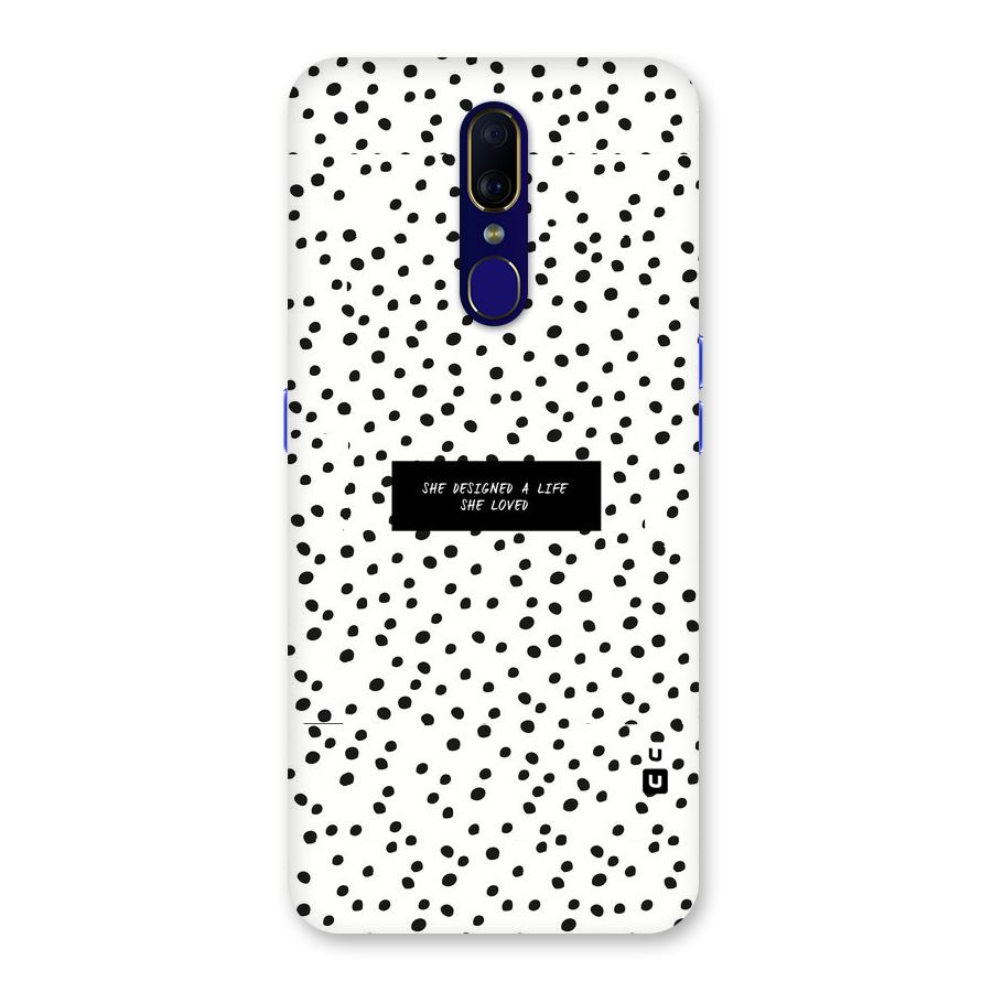 Life Loved Back Case for Oppo A9