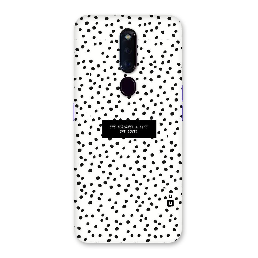 Life Loved Back Case for Oppo F11 Pro