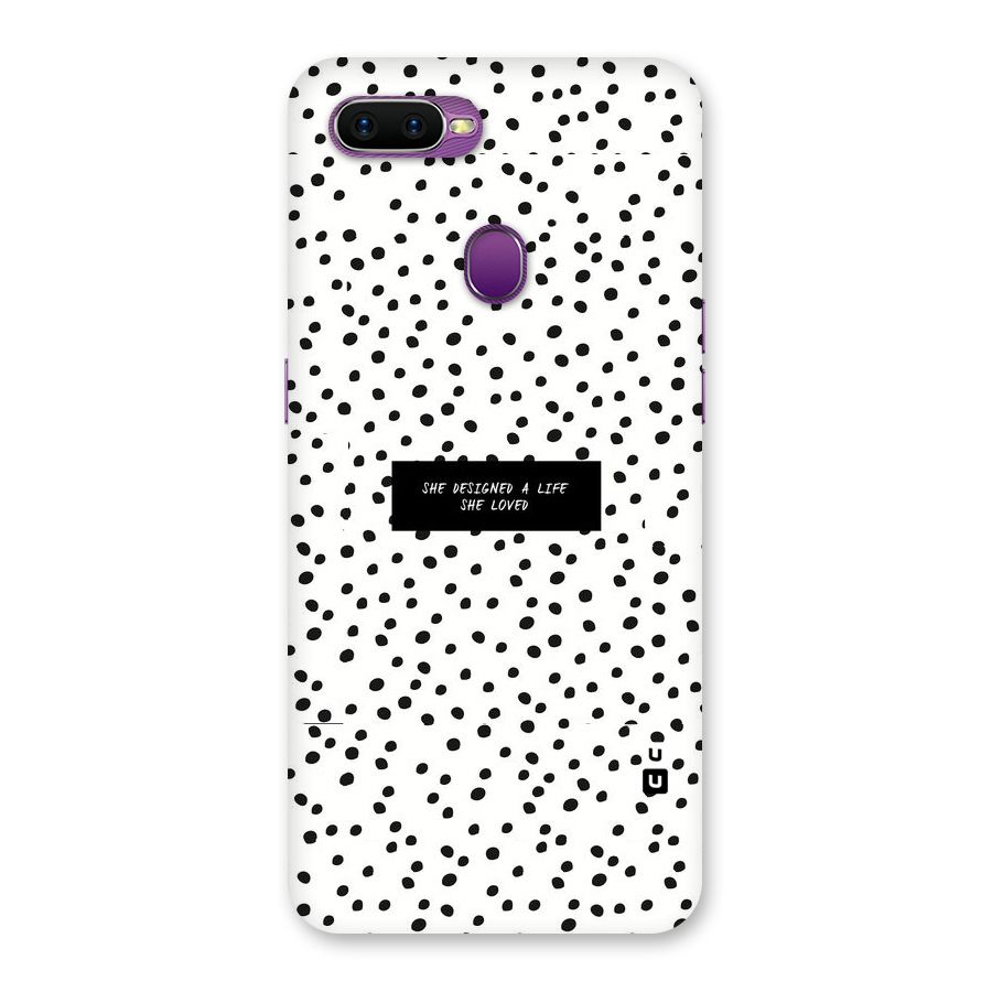 Life Loved Back Case for Oppo F9