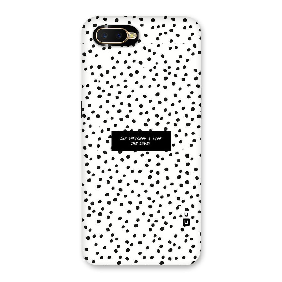 Life Loved Back Case for Oppo K1