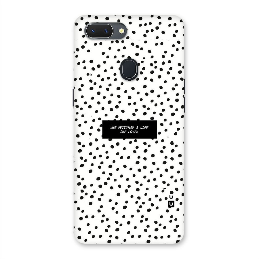 Life Loved Back Case for Oppo Realme 2