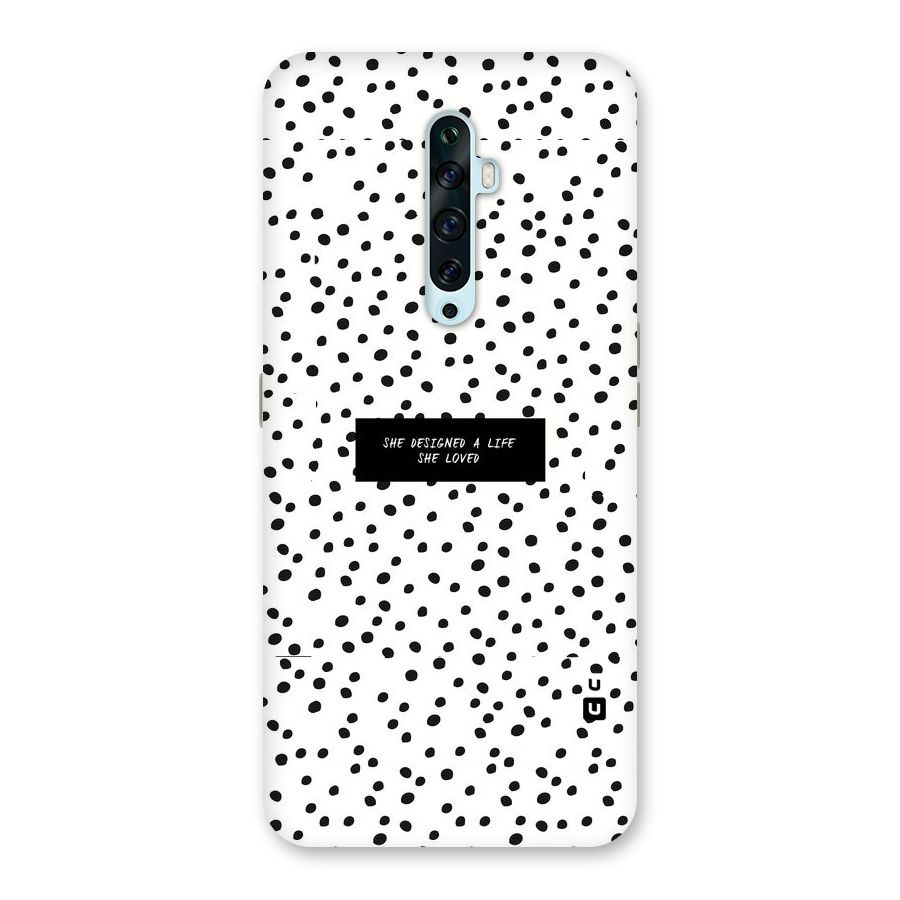 Life Loved Back Case for Oppo Reno2 Z
