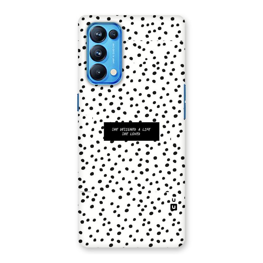 Life Loved Back Case for Oppo Reno5 Pro 5G