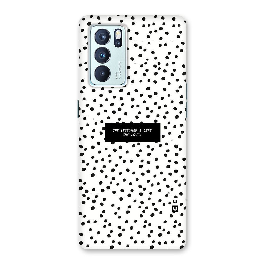 Life Loved Back Case for Oppo Reno6 Pro 5G