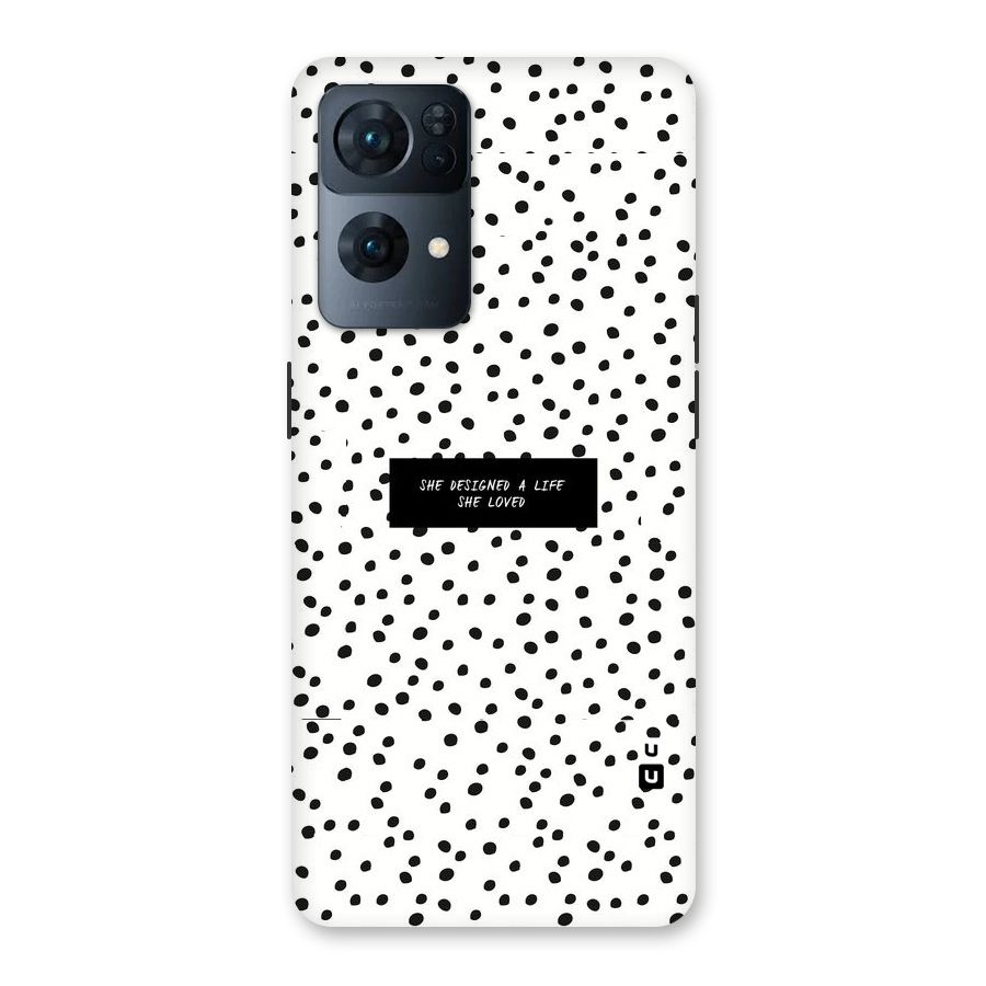Life Loved Back Case for Oppo Reno7 Pro 5G