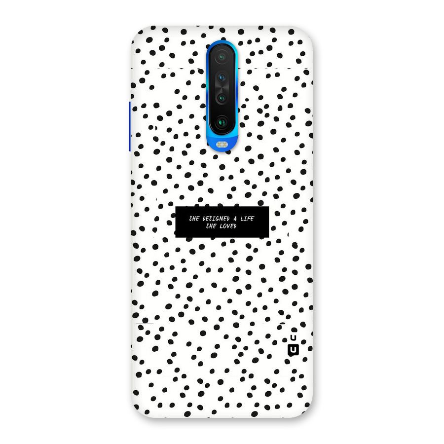 Life Loved Back Case for Poco X2