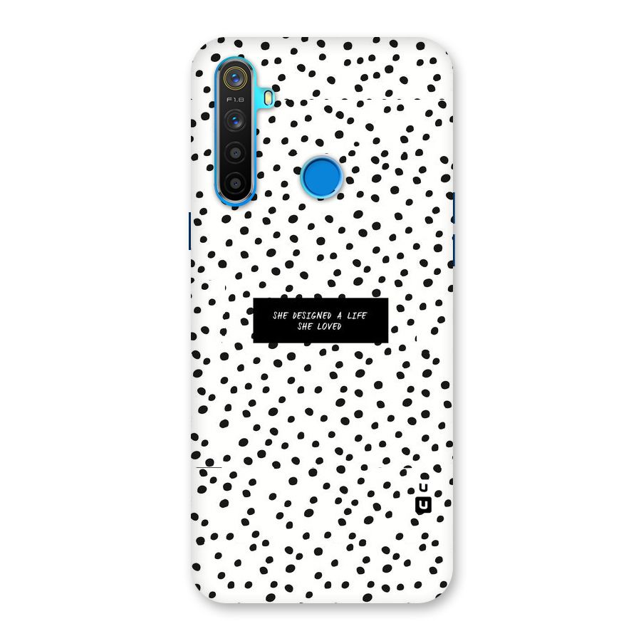 Life Loved Back Case for Realme 5s