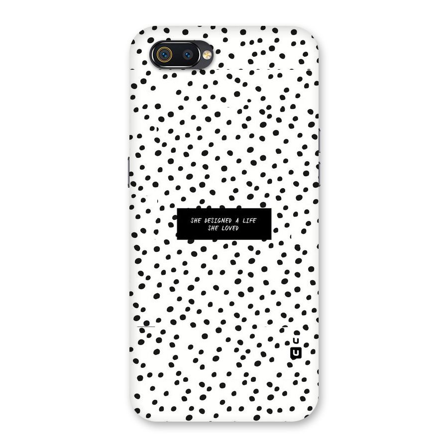 Life Loved Back Case for Realme C2