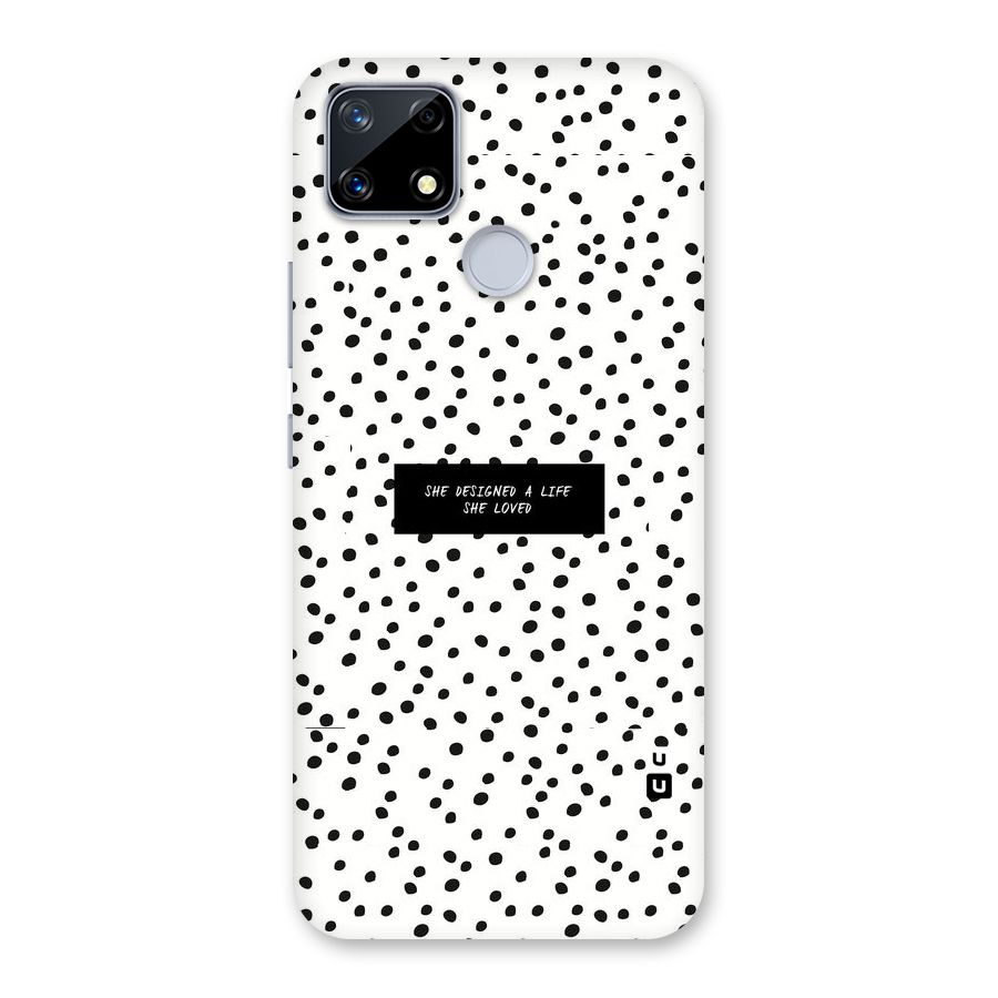 Life Loved Back Case for Realme Narzo 20