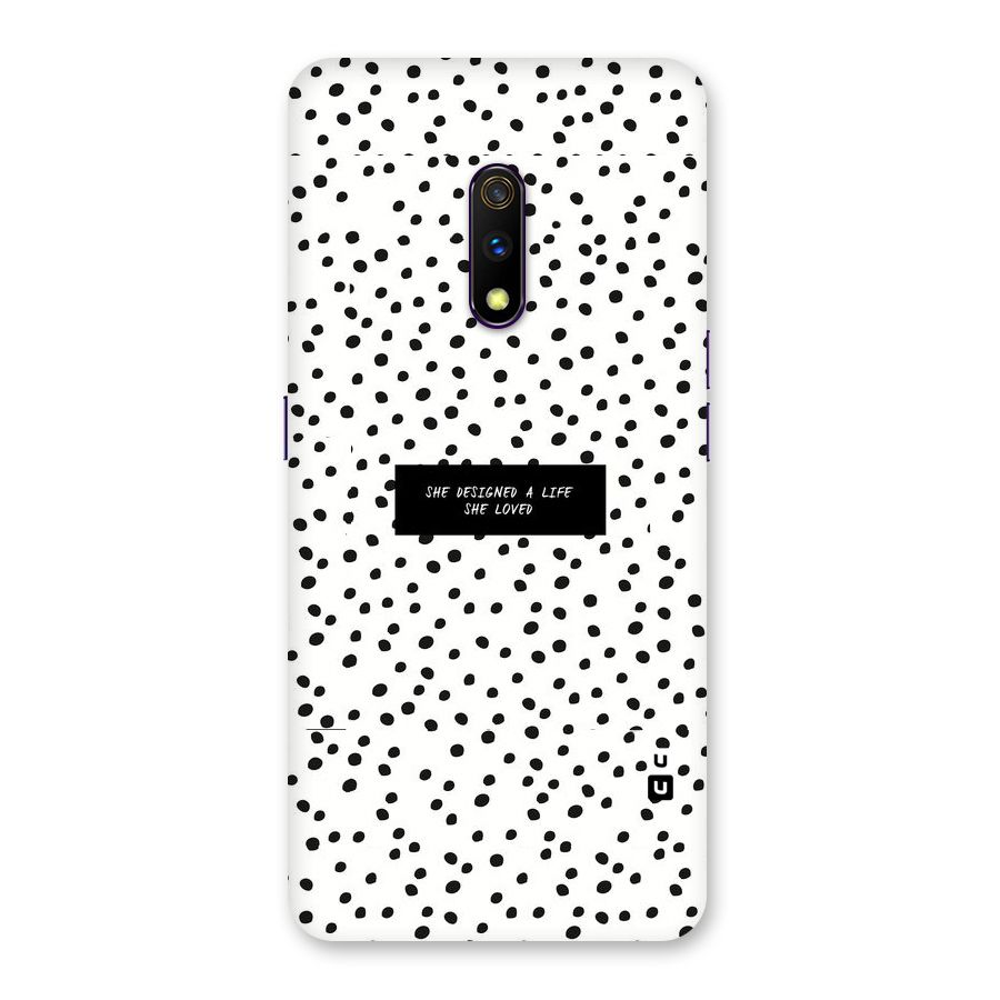 Life Loved Back Case for Realme X