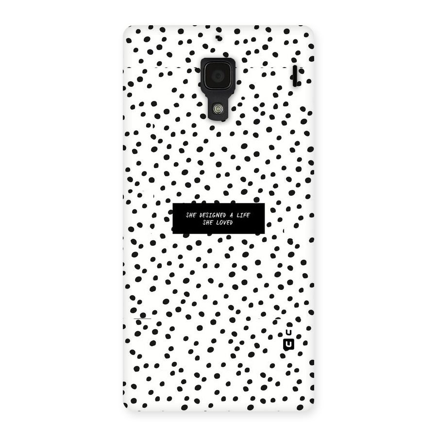 Life Loved Back Case for Redmi 1S