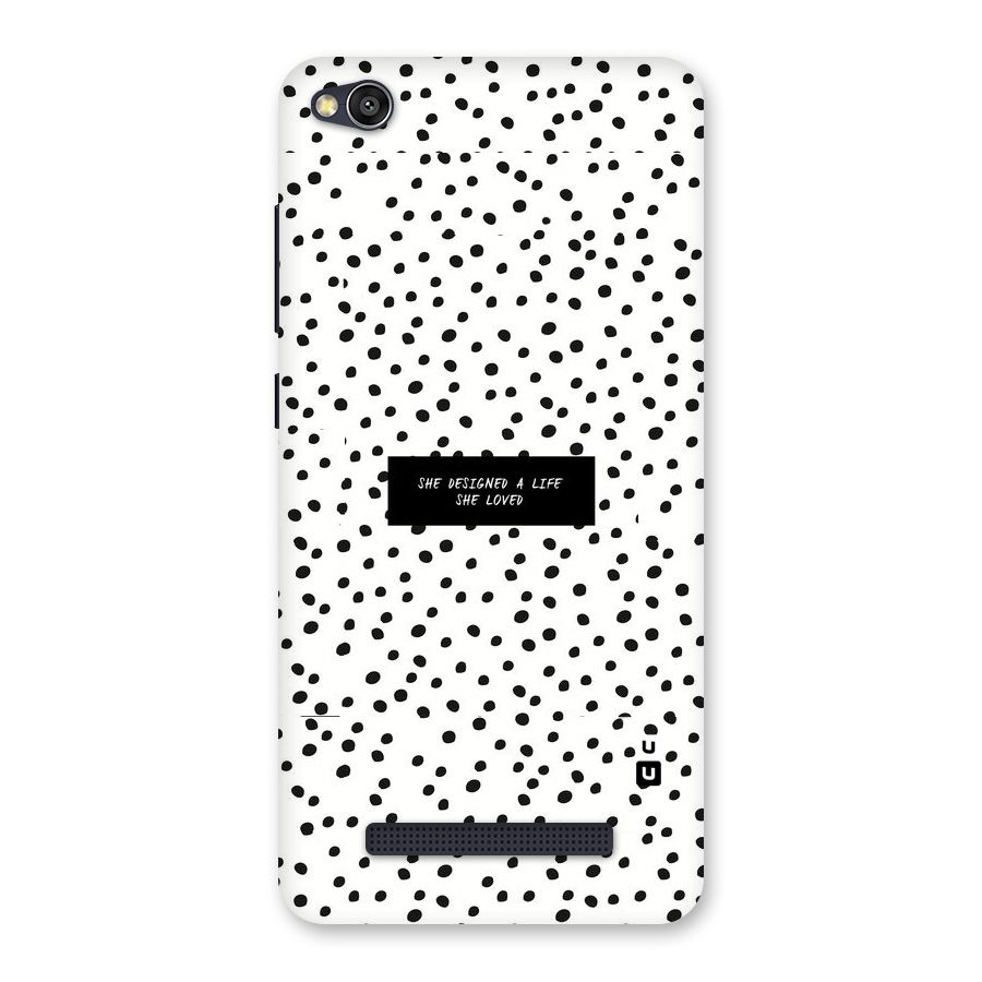Life Loved Back Case for Redmi 4A