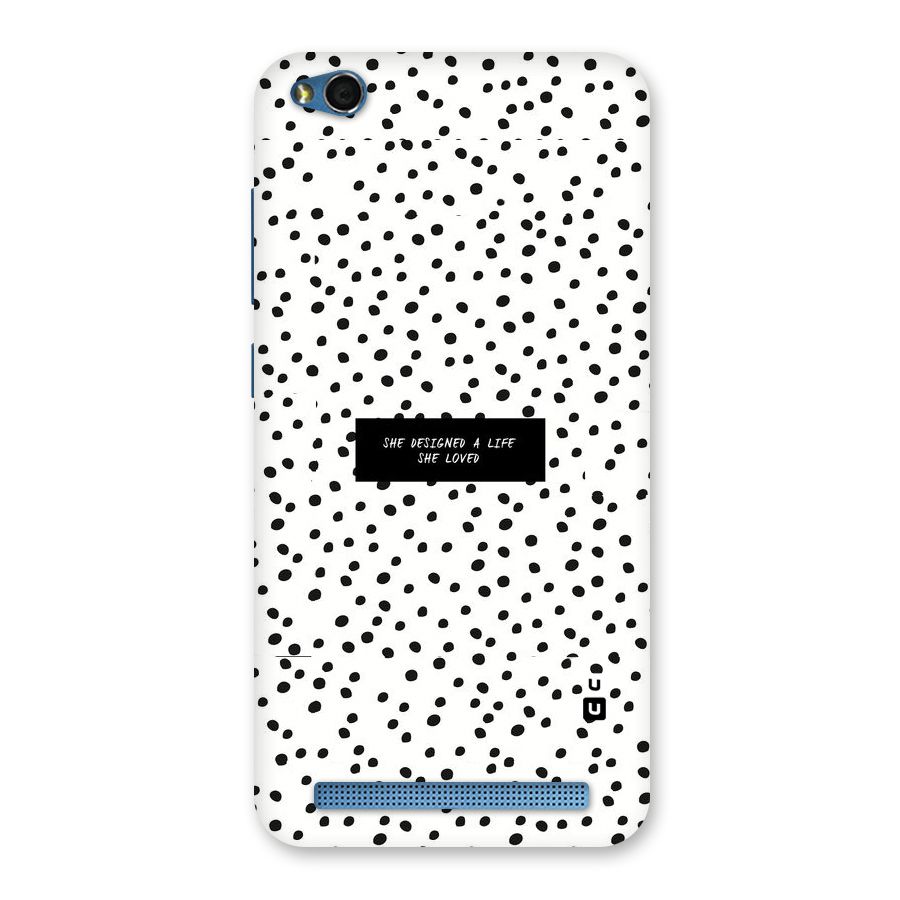 Life Loved Back Case for Redmi 5A