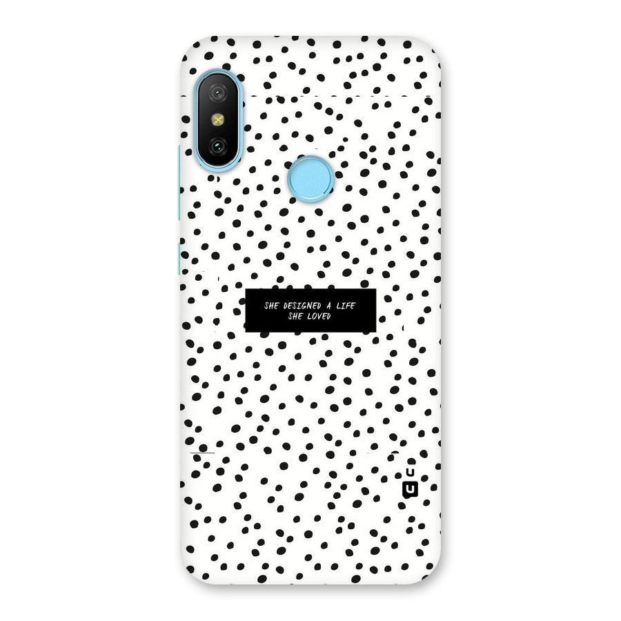 Life Loved Back Case for Redmi 6 Pro