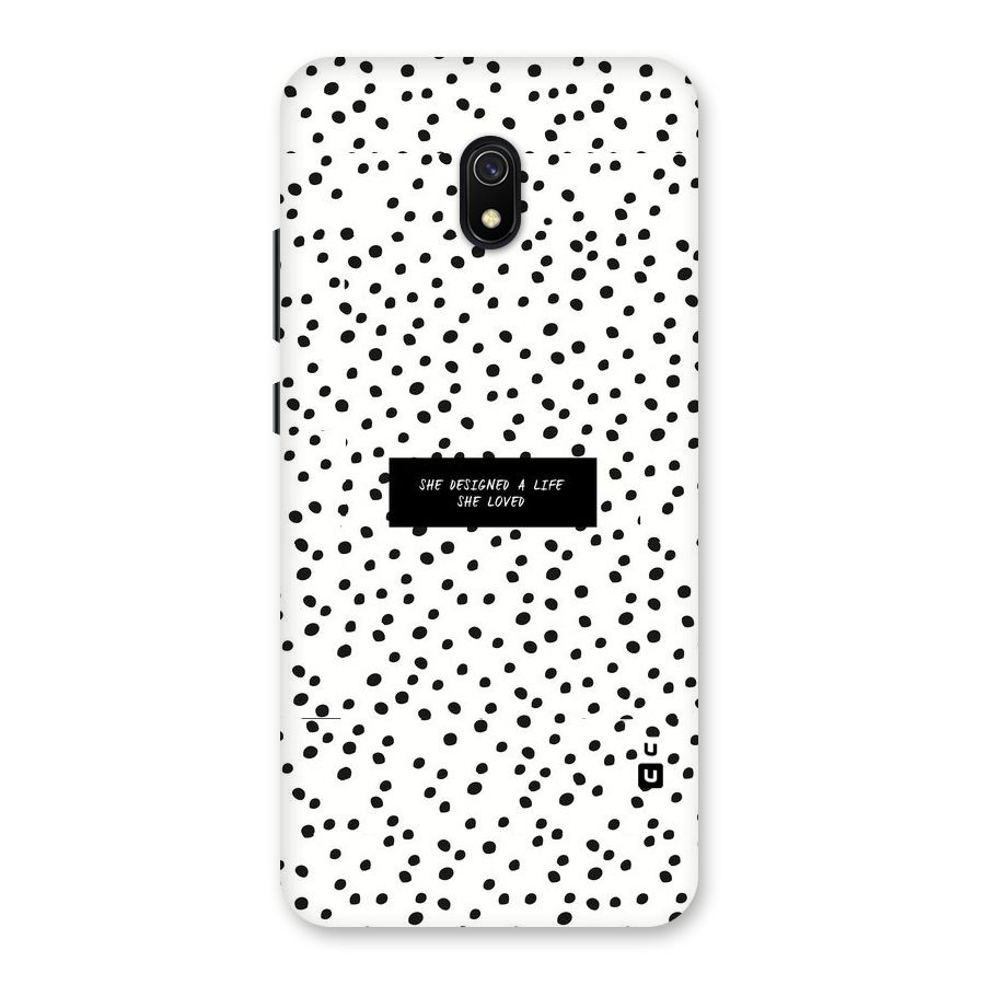 Life Loved Back Case for Redmi 8A