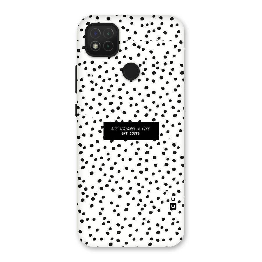 Life Loved Back Case for Redmi 9C