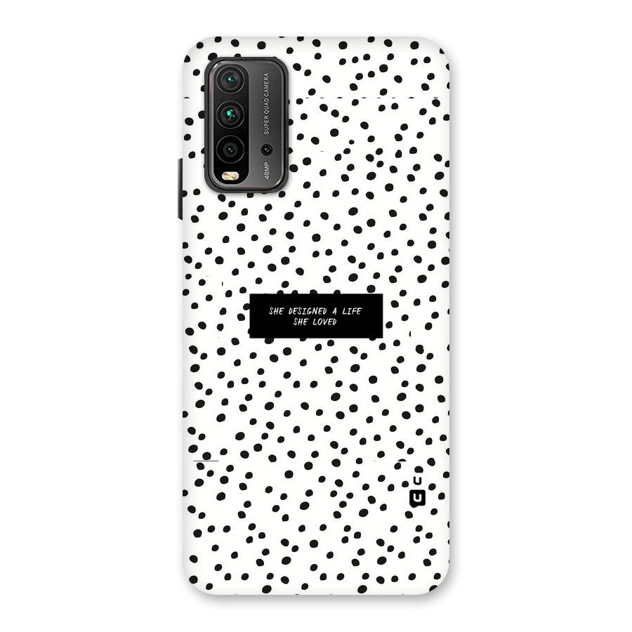 Life Loved Back Case for Redmi 9 Power