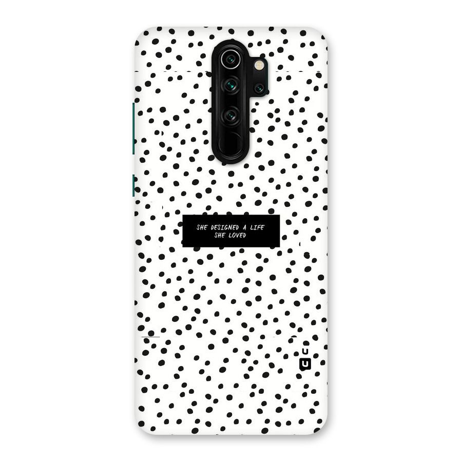 Life Loved Back Case for Redmi Note 8 Pro