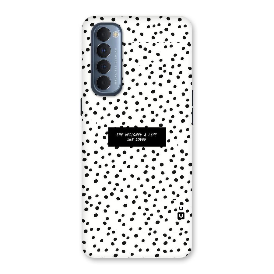 Life Loved Back Case for Reno4 Pro