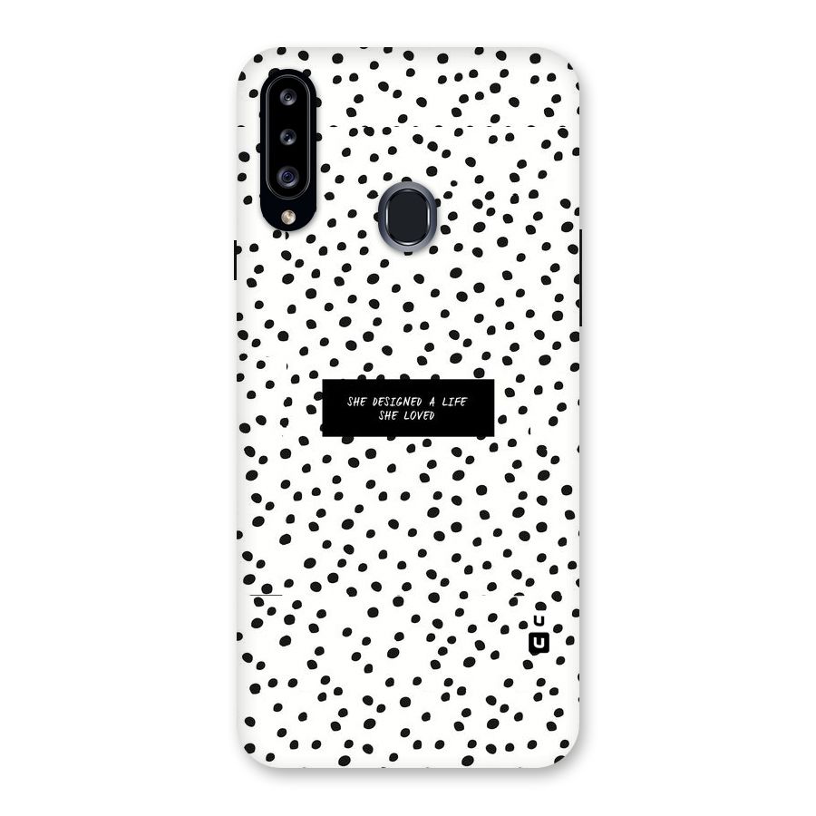 Life Loved Back Case for Samsung Galaxy A20s