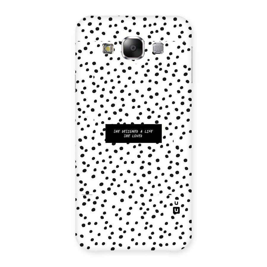 Life Loved Back Case for Samsung Galaxy E5