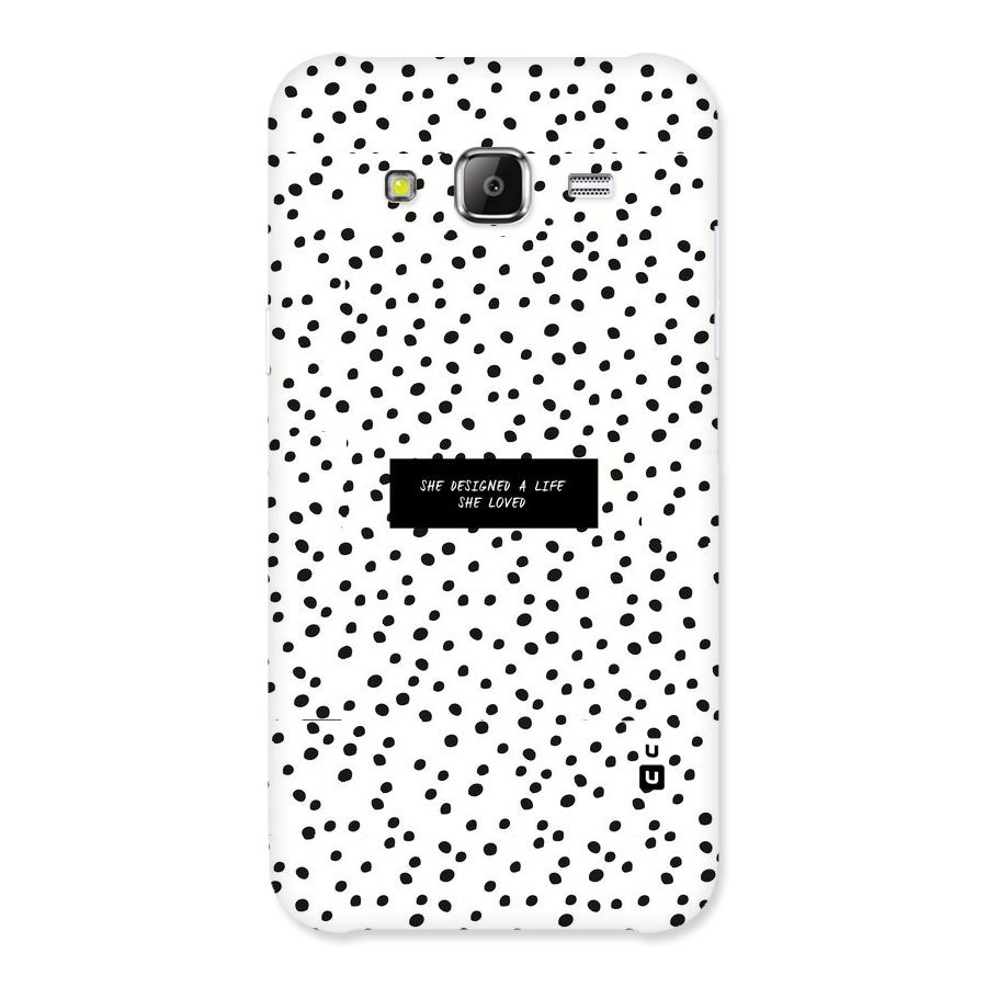 Life Loved Back Case for Samsung Galaxy J2 Prime