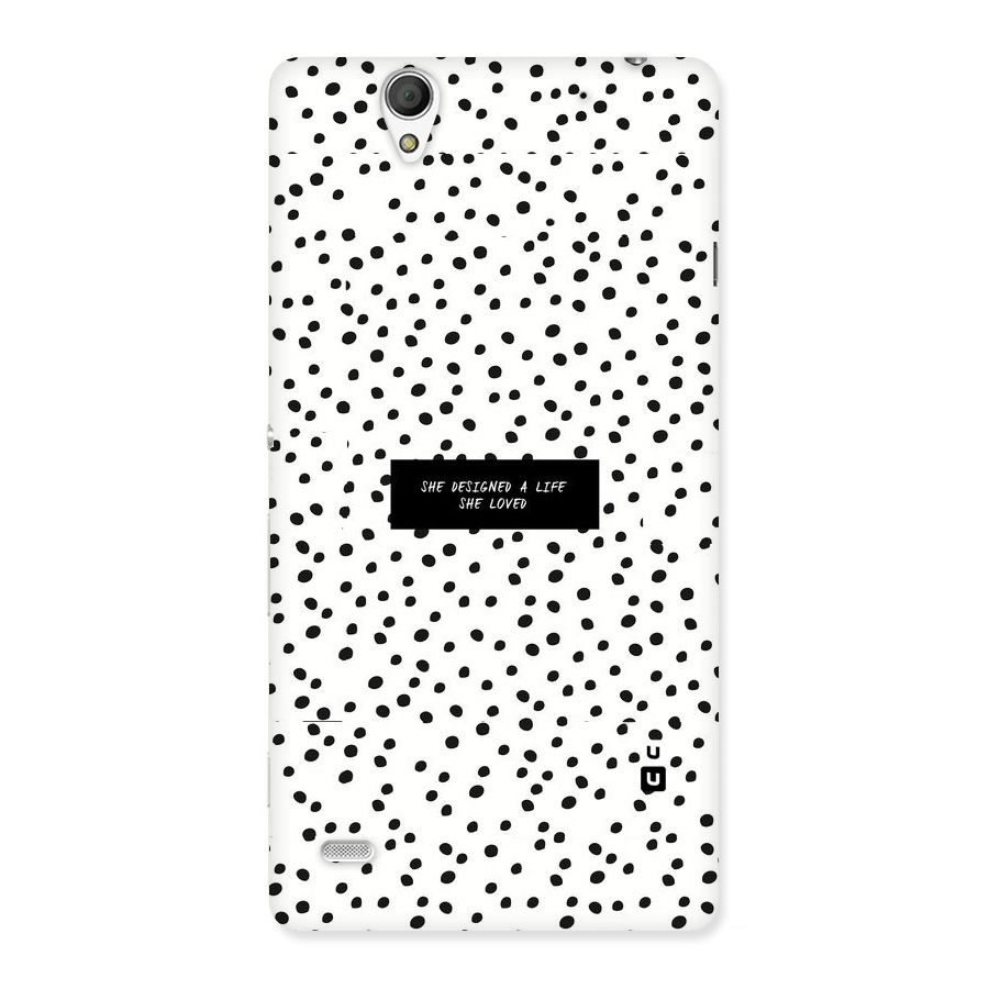 Life Loved Back Case for Sony Xperia C4