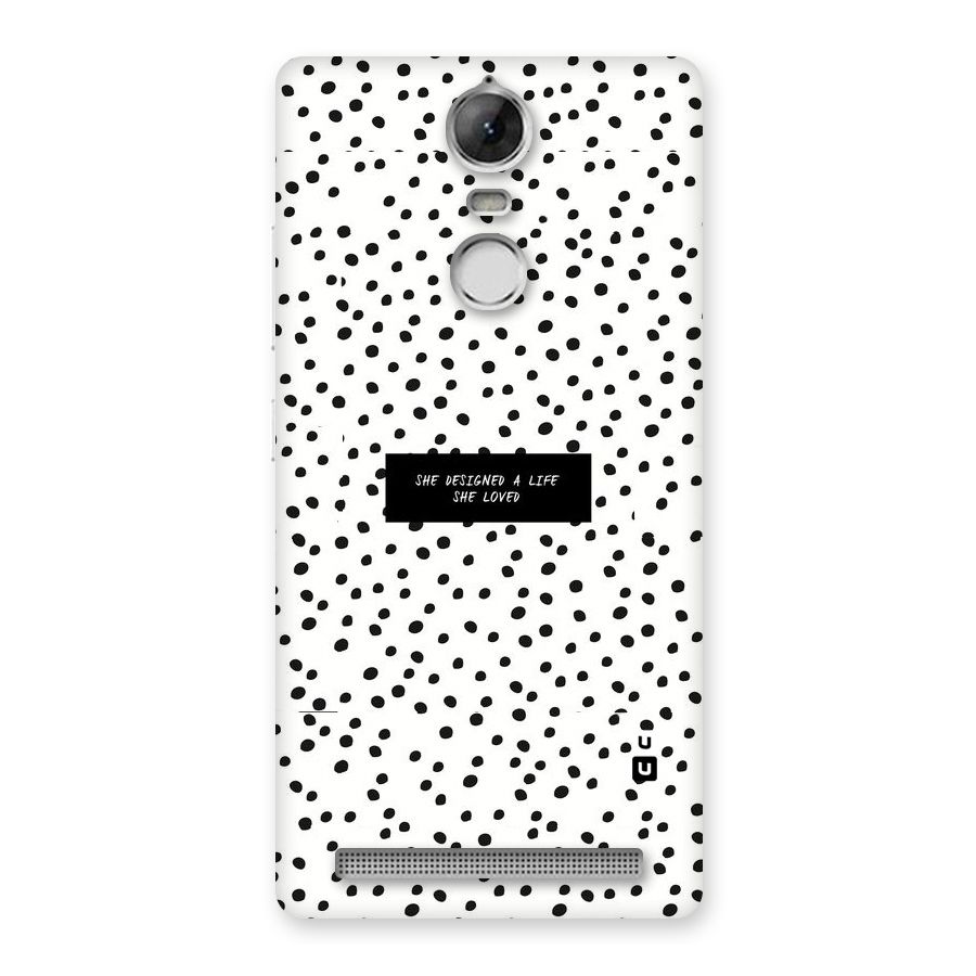 Life Loved Back Case for Vibe K5 Note