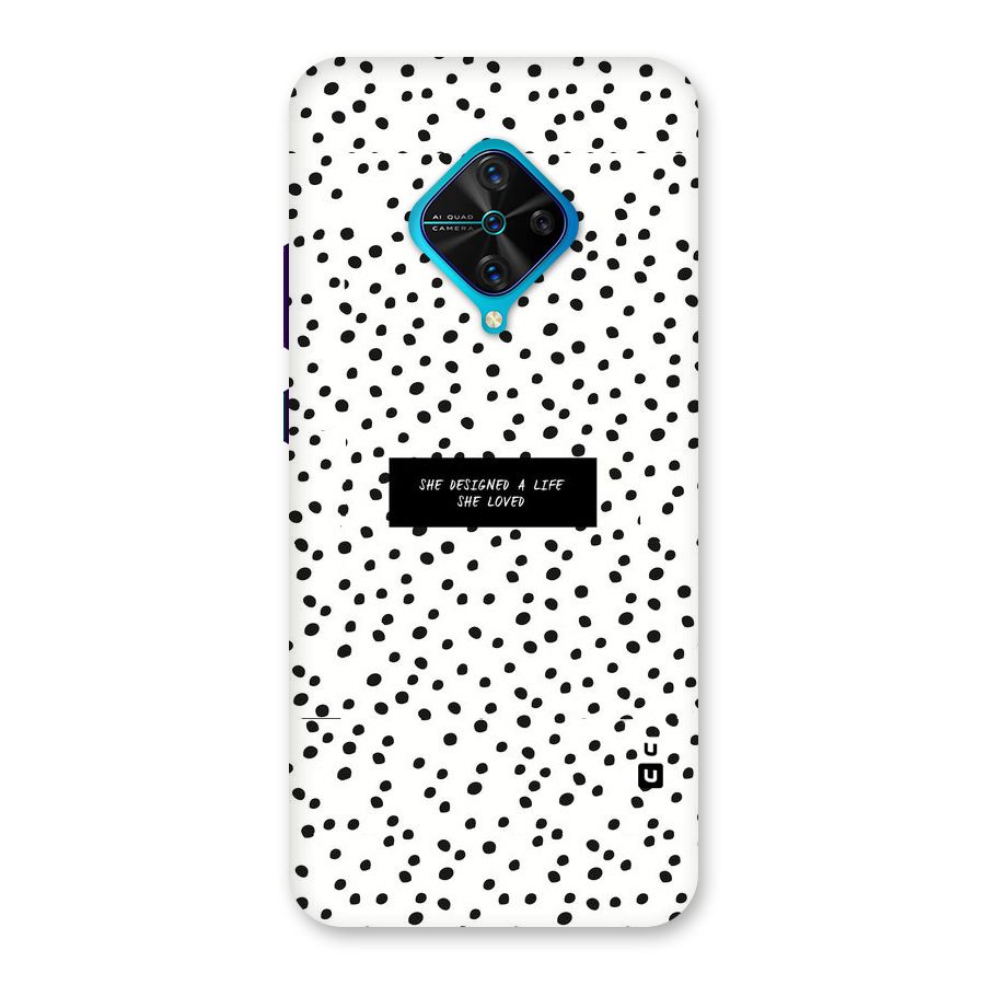 Life Loved Back Case for Vivo S1 Pro