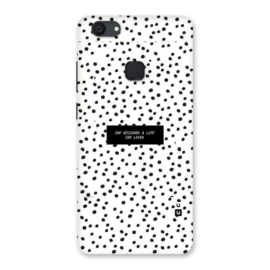 Life Loved Back Case for Vivo V7 Plus
