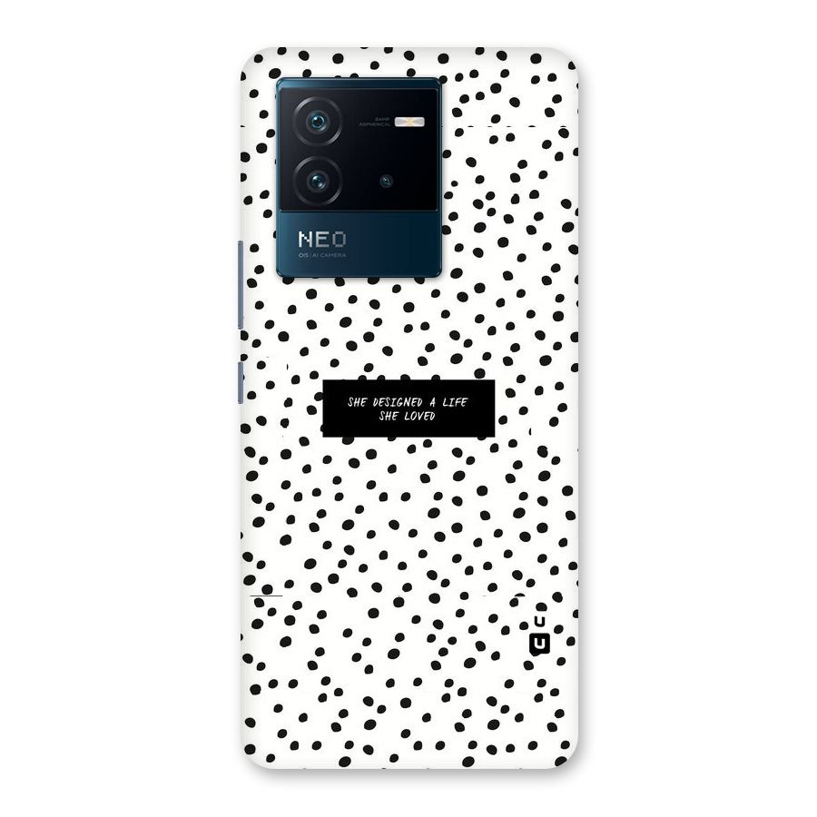 Life Loved Back Case for Vivo iQOO Neo 6 5G