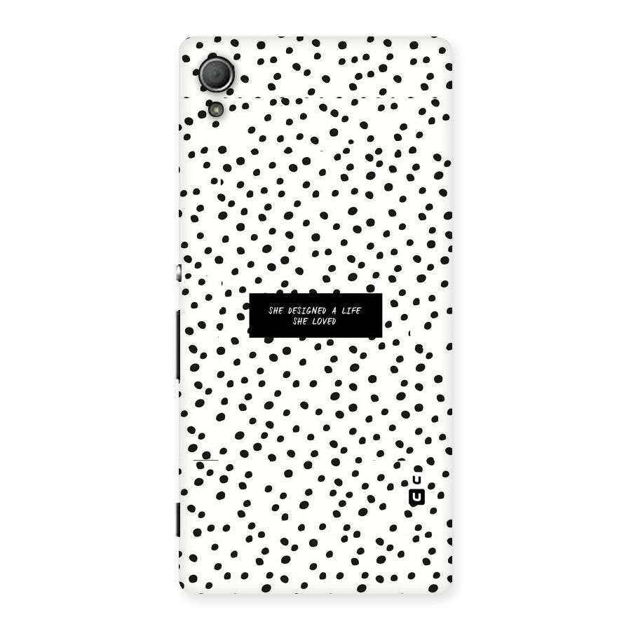 Life Loved Back Case for Xperia Z3 Plus