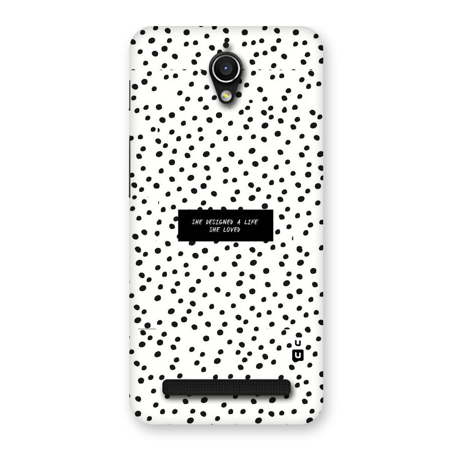 Life Loved Back Case for Zenfone Go