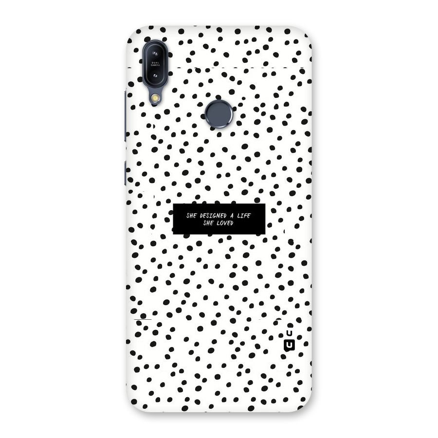 Life Loved Back Case for Zenfone Max M2
