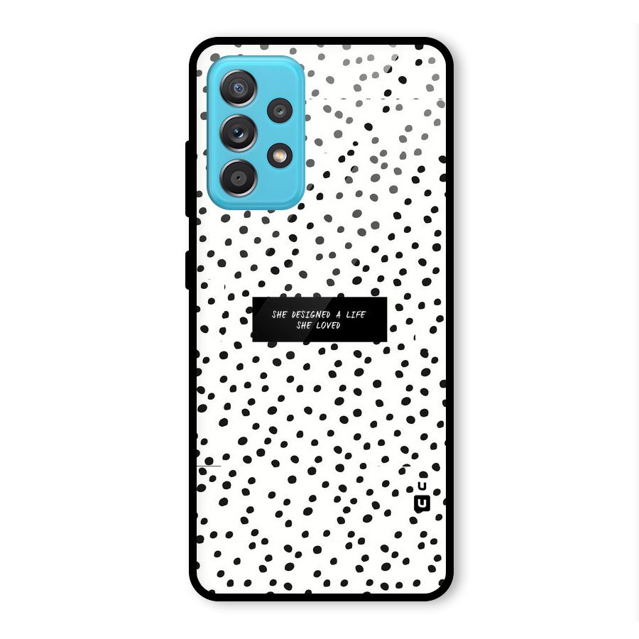 Life Loved Glass Back Case for Galaxy A52