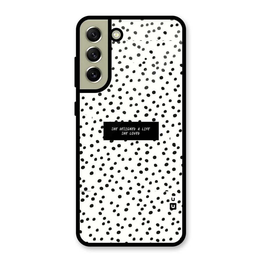 Life Loved Glass Back Case for Galaxy S21 FE 5G