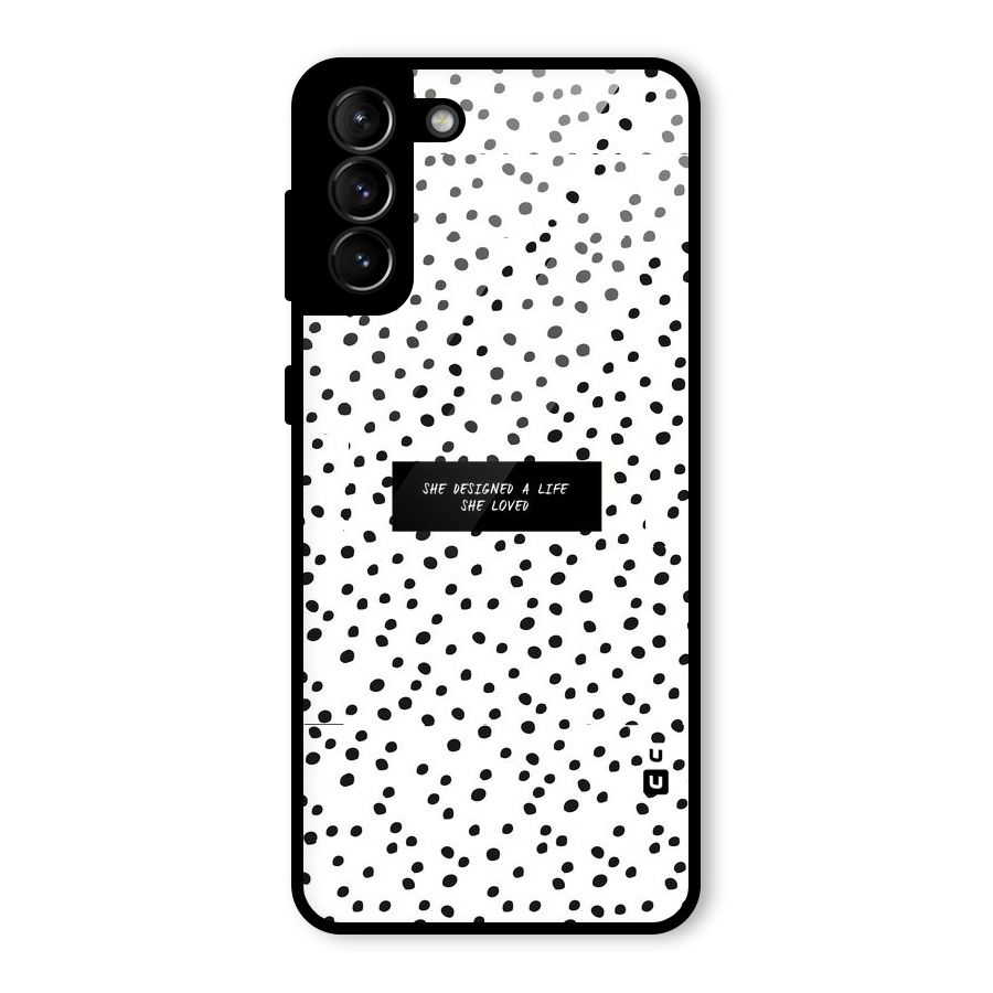 Life Loved Glass Back Case for Galaxy S21 Plus