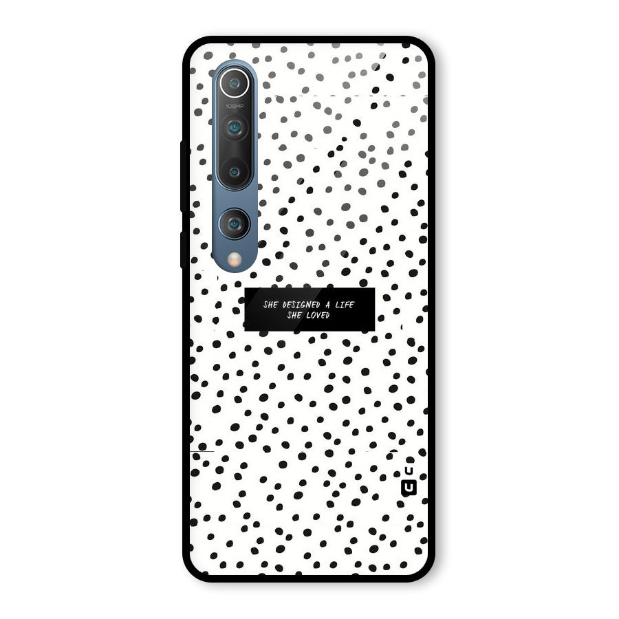 Life Loved Glass Back Case for Mi 10