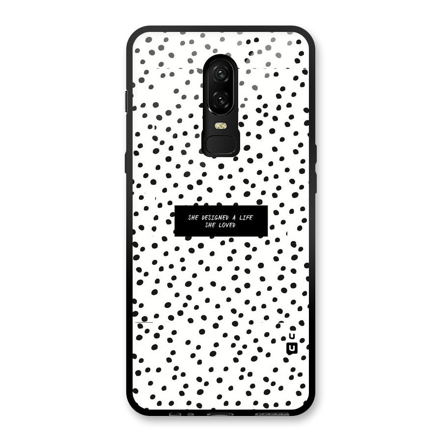 Life Loved Glass Back Case for OnePlus 6