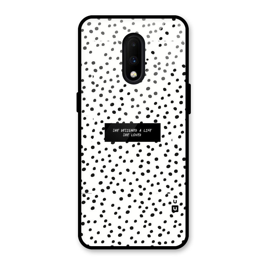 Life Loved Glass Back Case for OnePlus 7