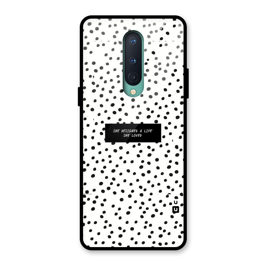 Life Loved Glass Back Case for OnePlus 8