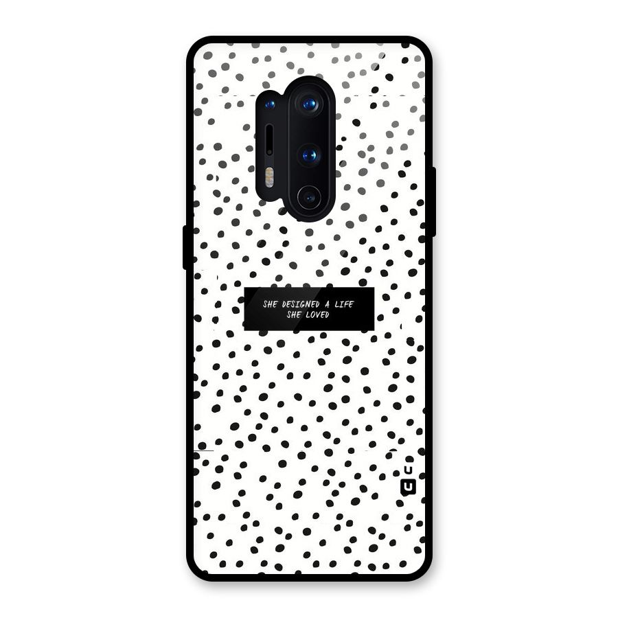 Life Loved Glass Back Case for OnePlus 8 Pro