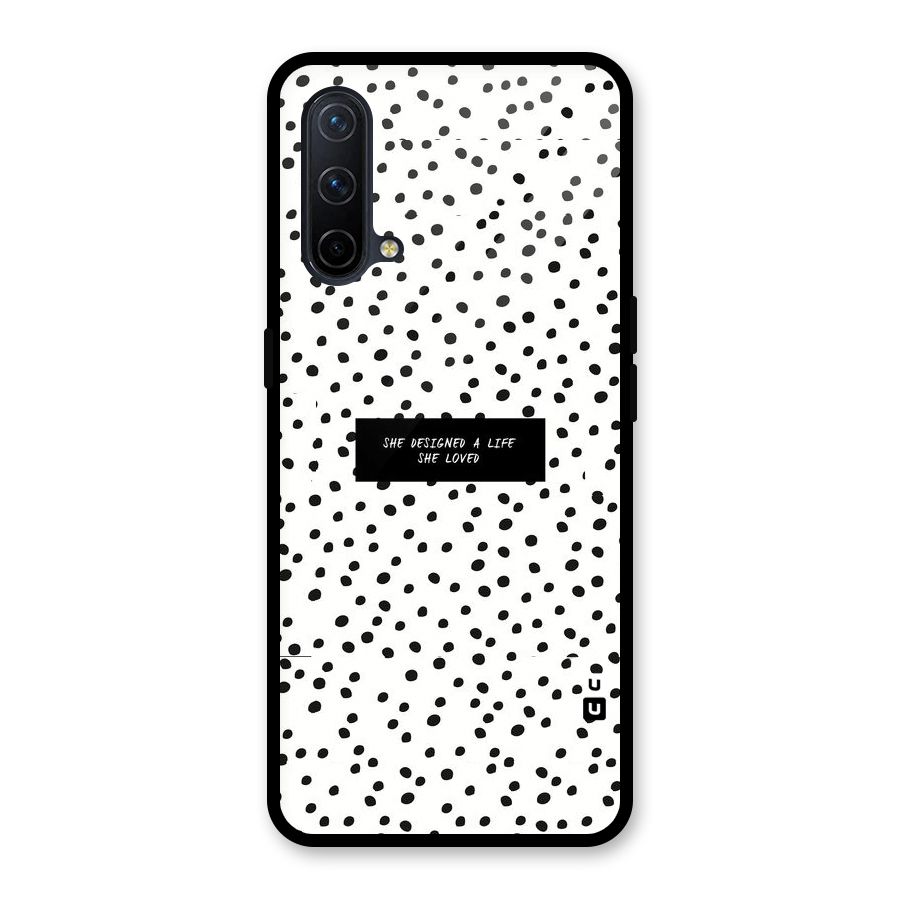 Life Loved Glass Back Case for OnePlus Nord CE 5G