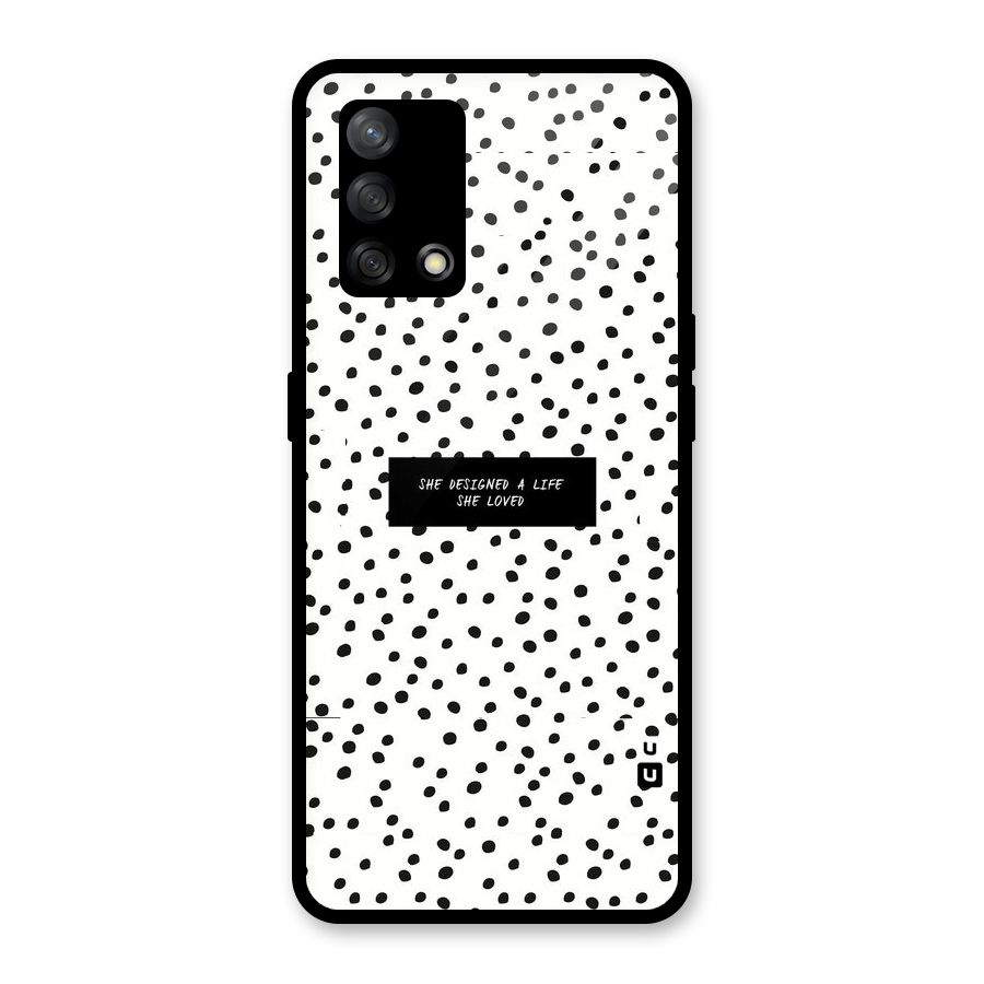Life Loved Glass Back Case for Oppo F19