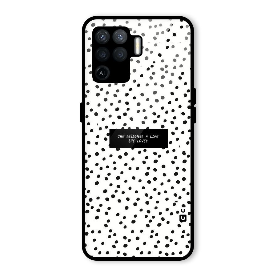 Life Loved Glass Back Case for Oppo F19 Pro