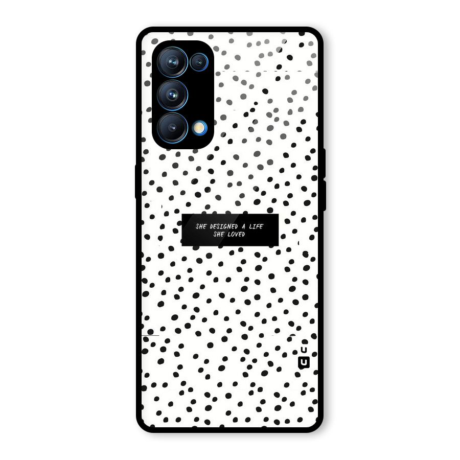 Life Loved Glass Back Case for Oppo Reno5 Pro 5G