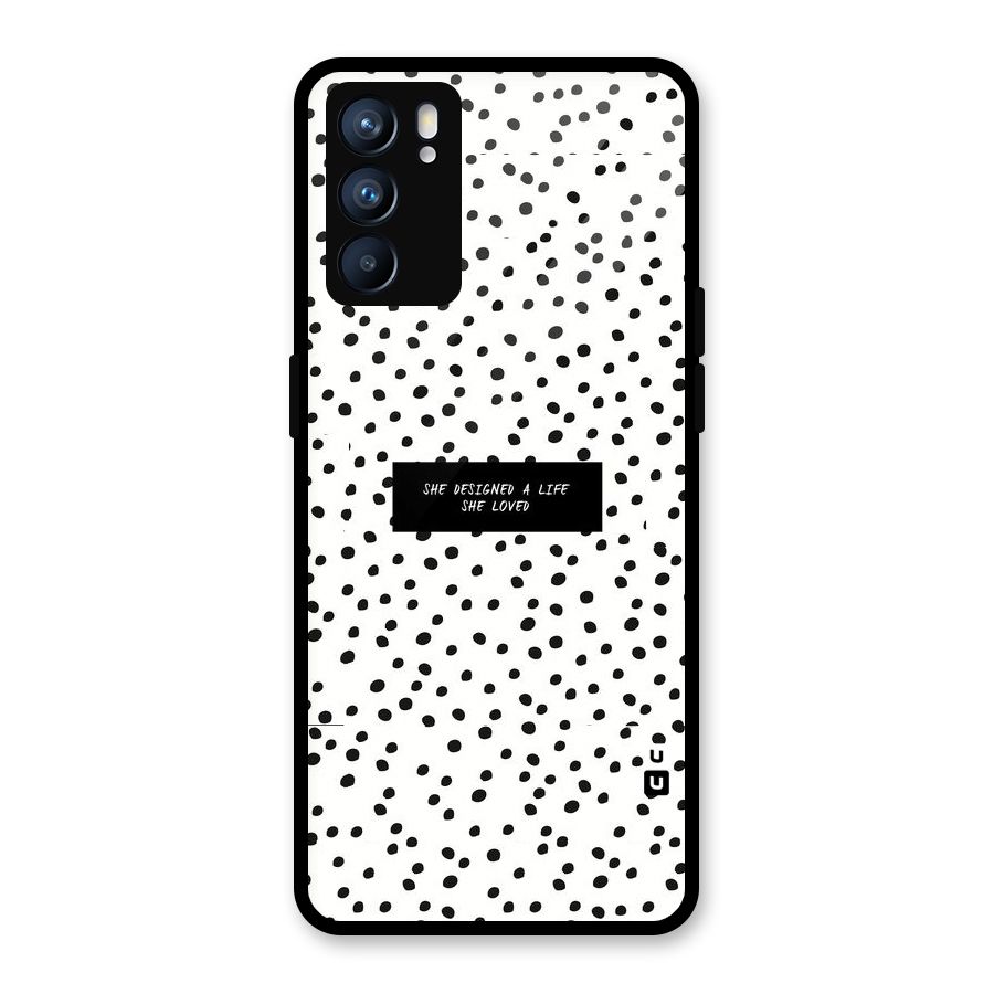 Life Loved Glass Back Case for Oppo Reno6 5G