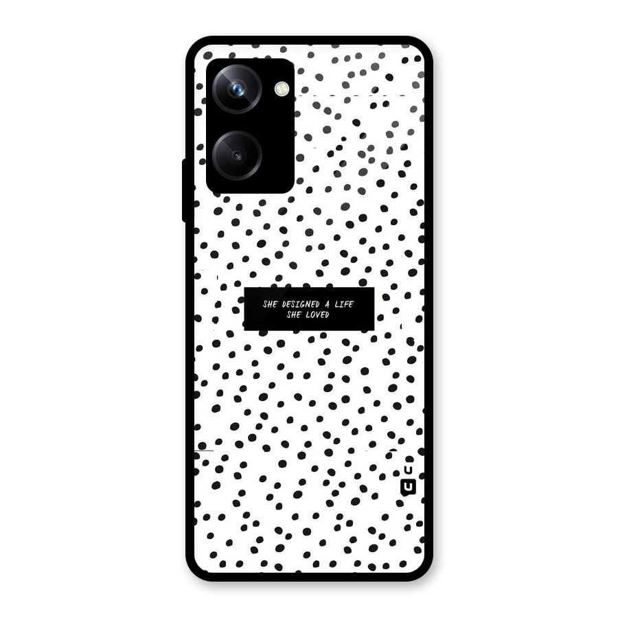 Life Loved Glass Back Case for Realme 10 Pro